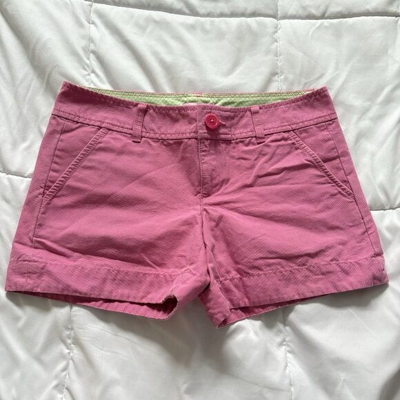 Lilly Pulitzer Pants - Lilly Pulitzer Womens Size 4 Micro Mini Shorts Hotty Pink Summer Beach Boho